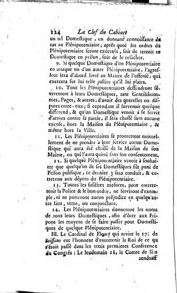 La clef du cabinet des princes de l'Europe ou recueil historique et politique sur les matières du tems