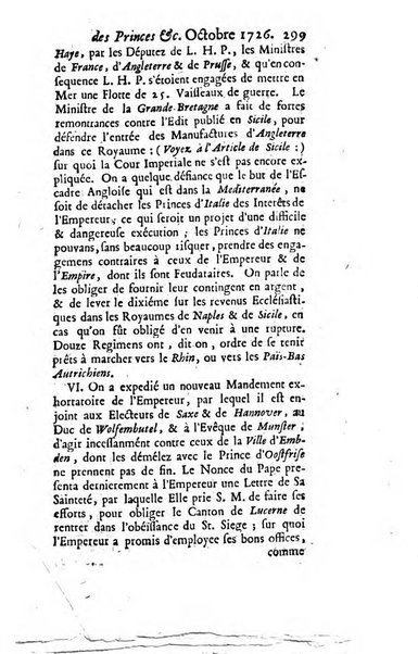 La clef du cabinet des princes de l'Europe ou recueil historique et politique sur les matières du tems