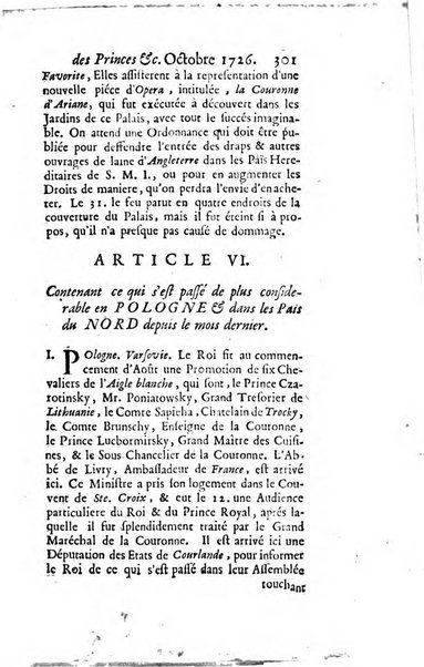 La clef du cabinet des princes de l'Europe ou recueil historique et politique sur les matières du tems