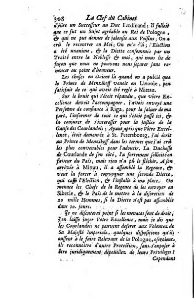 La clef du cabinet des princes de l'Europe ou recueil historique et politique sur les matières du tems