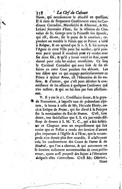 La clef du cabinet des princes de l'Europe ou recueil historique et politique sur les matières du tems