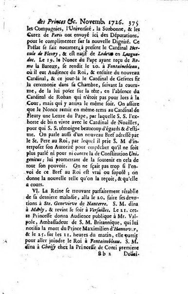 La clef du cabinet des princes de l'Europe ou recueil historique et politique sur les matières du tems