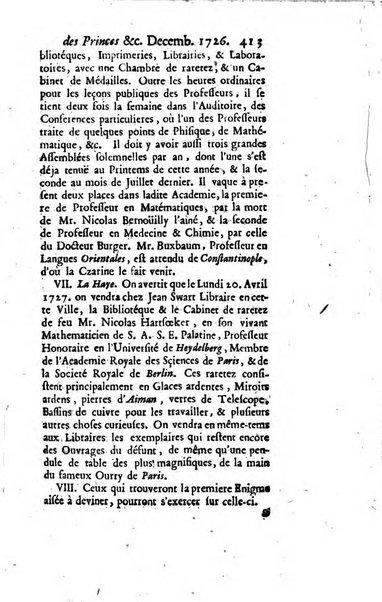 La clef du cabinet des princes de l'Europe ou recueil historique et politique sur les matières du tems