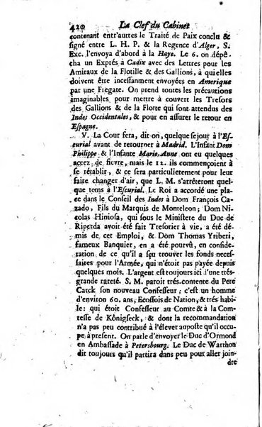 La clef du cabinet des princes de l'Europe ou recueil historique et politique sur les matières du tems