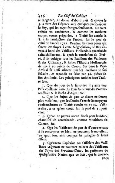 La clef du cabinet des princes de l'Europe ou recueil historique et politique sur les matières du tems