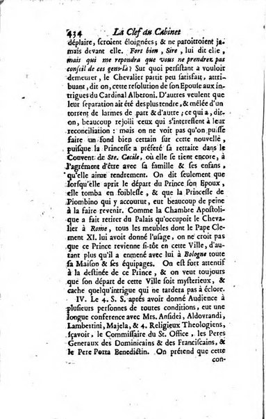 La clef du cabinet des princes de l'Europe ou recueil historique et politique sur les matières du tems