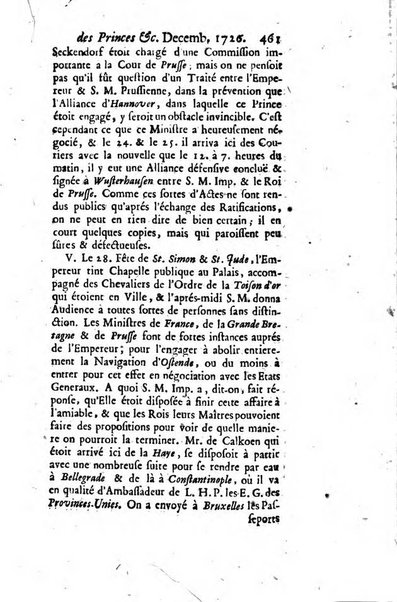 La clef du cabinet des princes de l'Europe ou recueil historique et politique sur les matières du tems