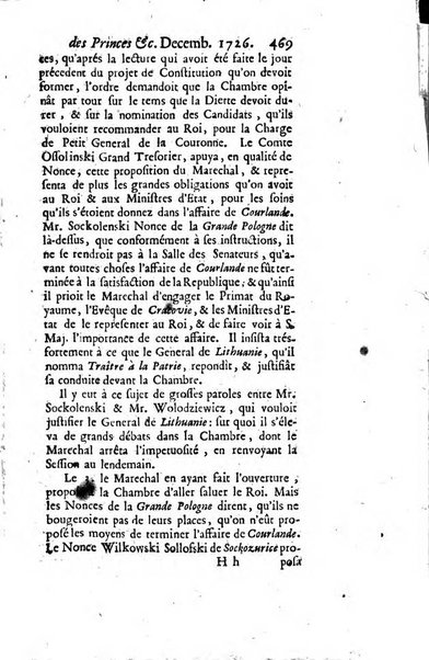 La clef du cabinet des princes de l'Europe ou recueil historique et politique sur les matières du tems