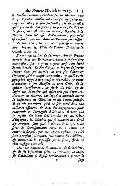 La clef du cabinet des princes de l'Europe ou recueil historique et politique sur les matières du tems