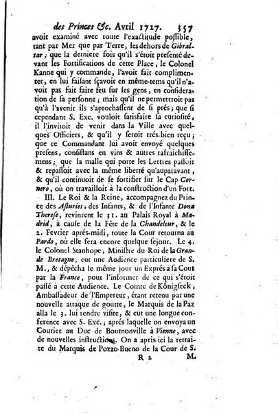 La clef du cabinet des princes de l'Europe ou recueil historique et politique sur les matières du tems