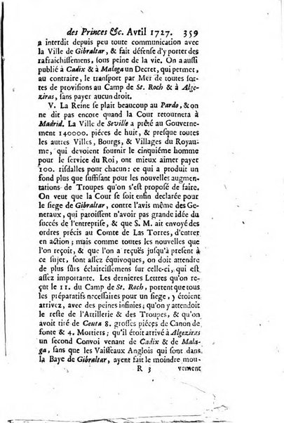 La clef du cabinet des princes de l'Europe ou recueil historique et politique sur les matières du tems