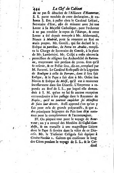 La clef du cabinet des princes de l'Europe ou recueil historique et politique sur les matières du tems