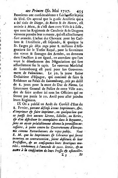 La clef du cabinet des princes de l'Europe ou recueil historique et politique sur les matières du tems