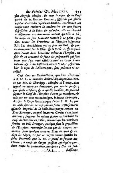 La clef du cabinet des princes de l'Europe ou recueil historique et politique sur les matières du tems