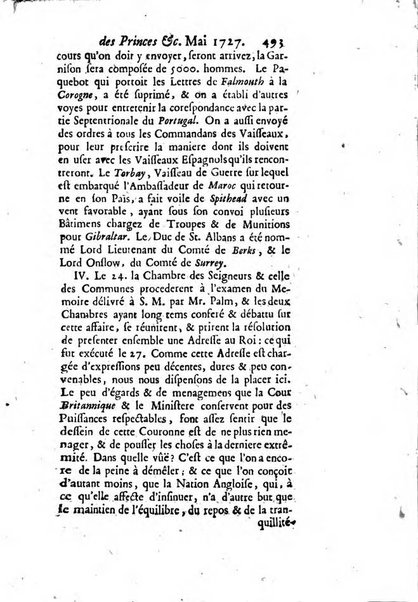 La clef du cabinet des princes de l'Europe ou recueil historique et politique sur les matières du tems