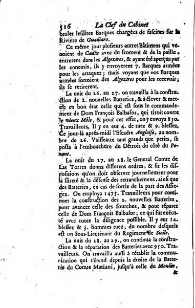 La clef du cabinet des princes de l'Europe ou recueil historique et politique sur les matières du tems