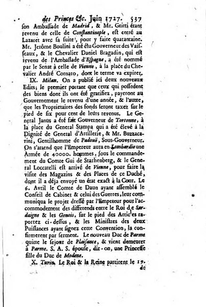 La clef du cabinet des princes de l'Europe ou recueil historique et politique sur les matières du tems