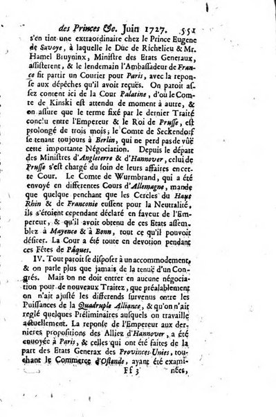 La clef du cabinet des princes de l'Europe ou recueil historique et politique sur les matières du tems