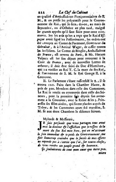 La clef du cabinet des princes de l'Europe ou recueil historique et politique sur les matières du tems