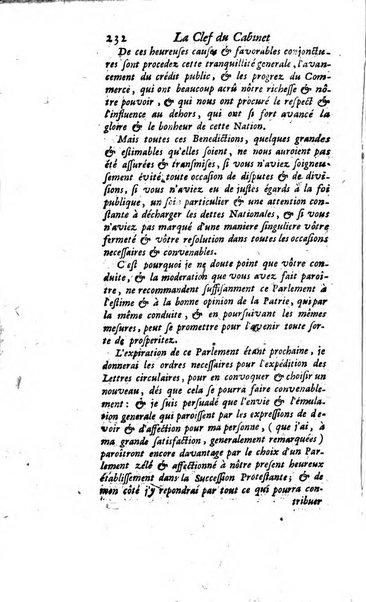 La clef du cabinet des princes de l'Europe ou recueil historique et politique sur les matières du tems