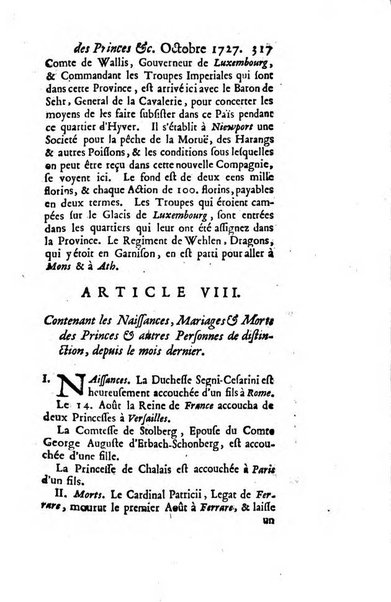 La clef du cabinet des princes de l'Europe ou recueil historique et politique sur les matières du tems