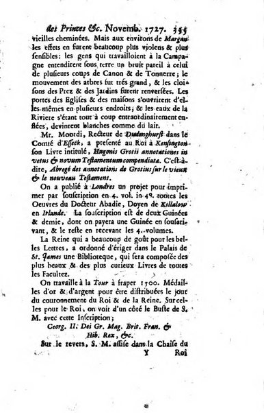 La clef du cabinet des princes de l'Europe ou recueil historique et politique sur les matières du tems