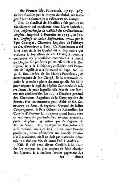 La clef du cabinet des princes de l'Europe ou recueil historique et politique sur les matières du tems