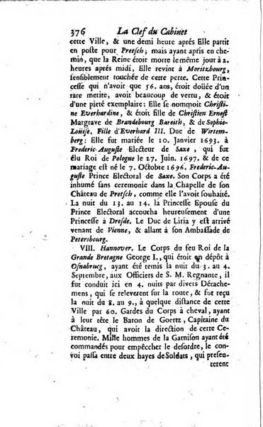 La clef du cabinet des princes de l'Europe ou recueil historique et politique sur les matières du tems