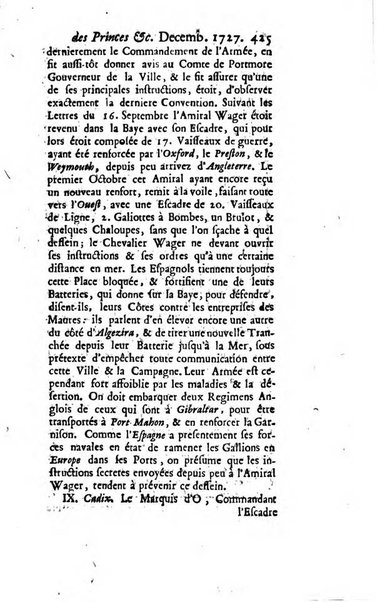 La clef du cabinet des princes de l'Europe ou recueil historique et politique sur les matières du tems