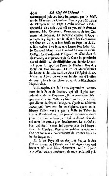 La clef du cabinet des princes de l'Europe ou recueil historique et politique sur les matières du tems