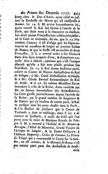 La clef du cabinet des princes de l'Europe ou recueil historique et politique sur les matières du tems