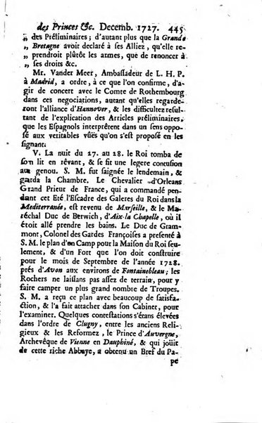 La clef du cabinet des princes de l'Europe ou recueil historique et politique sur les matières du tems