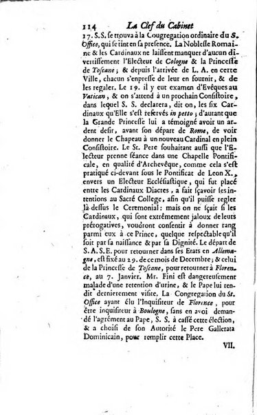 La clef du cabinet des princes de l'Europe ou recueil historique et politique sur les matières du tems