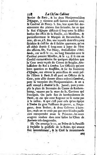 La clef du cabinet des princes de l'Europe ou recueil historique et politique sur les matières du tems