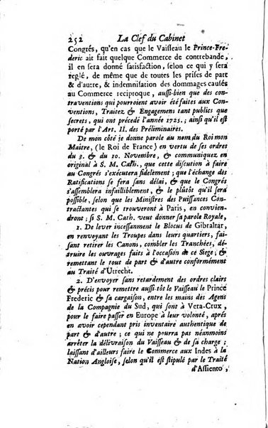 La clef du cabinet des princes de l'Europe ou recueil historique et politique sur les matières du tems