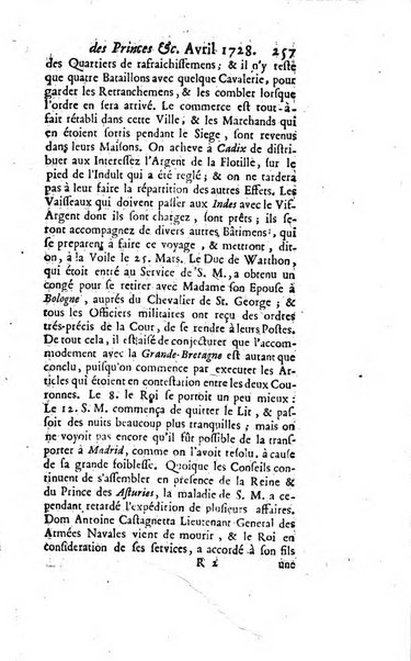 La clef du cabinet des princes de l'Europe ou recueil historique et politique sur les matières du tems