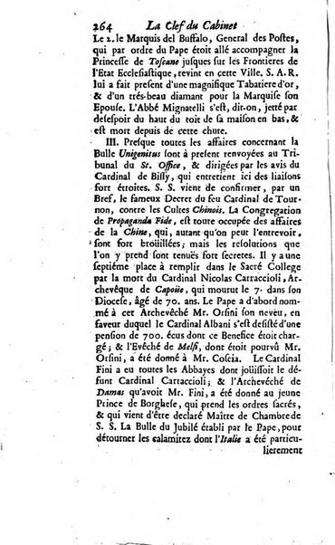 La clef du cabinet des princes de l'Europe ou recueil historique et politique sur les matières du tems