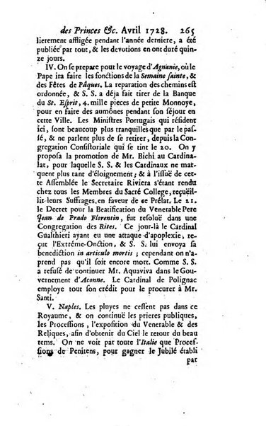 La clef du cabinet des princes de l'Europe ou recueil historique et politique sur les matières du tems