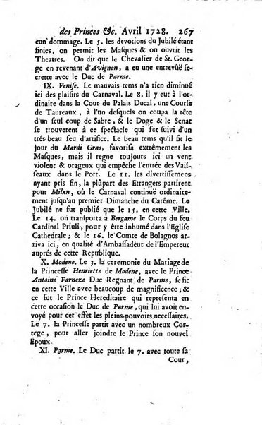 La clef du cabinet des princes de l'Europe ou recueil historique et politique sur les matières du tems