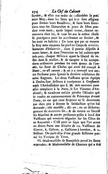 La clef du cabinet des princes de l'Europe ou recueil historique et politique sur les matières du tems