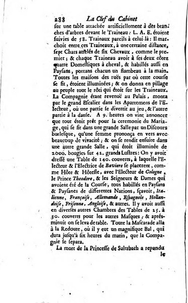 La clef du cabinet des princes de l'Europe ou recueil historique et politique sur les matières du tems