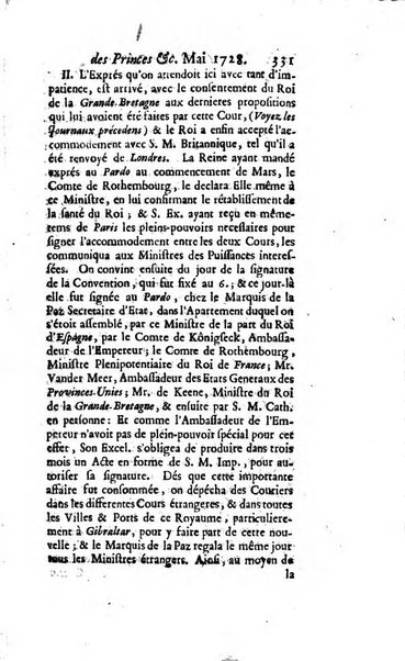 La clef du cabinet des princes de l'Europe ou recueil historique et politique sur les matières du tems