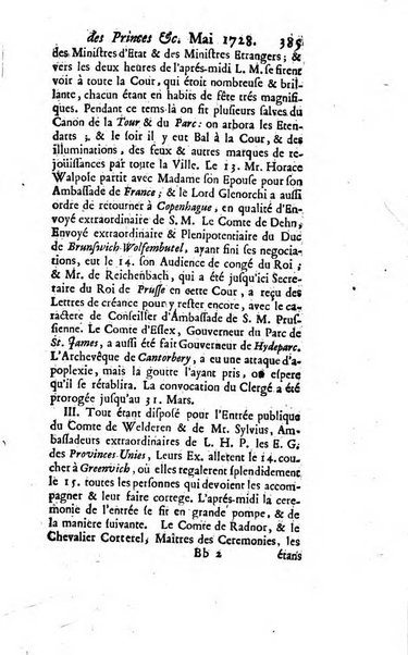 La clef du cabinet des princes de l'Europe ou recueil historique et politique sur les matières du tems