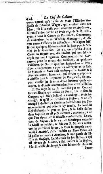 La clef du cabinet des princes de l'Europe ou recueil historique et politique sur les matières du tems