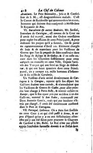 La clef du cabinet des princes de l'Europe ou recueil historique et politique sur les matières du tems