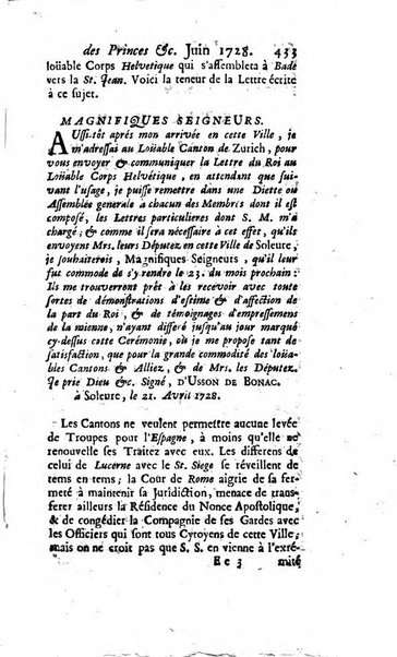 La clef du cabinet des princes de l'Europe ou recueil historique et politique sur les matières du tems