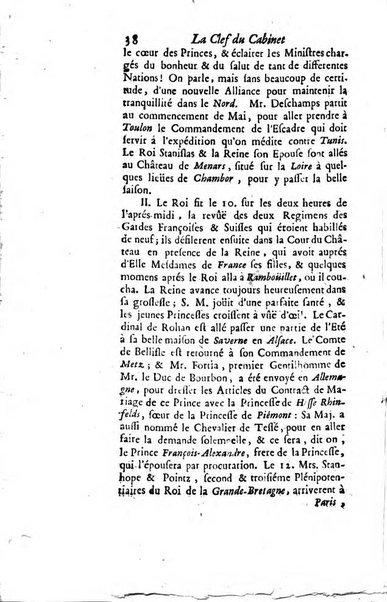 La clef du cabinet des princes de l'Europe ou recueil historique et politique sur les matières du tems