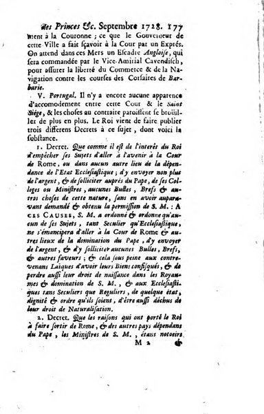 La clef du cabinet des princes de l'Europe ou recueil historique et politique sur les matières du tems