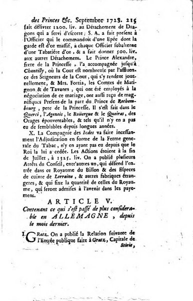 La clef du cabinet des princes de l'Europe ou recueil historique et politique sur les matières du tems