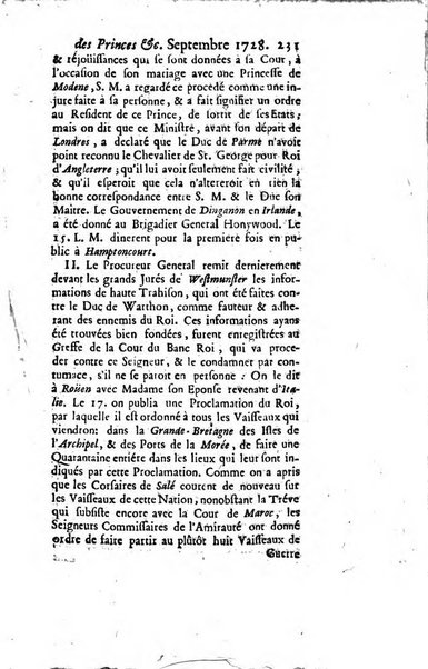 La clef du cabinet des princes de l'Europe ou recueil historique et politique sur les matières du tems